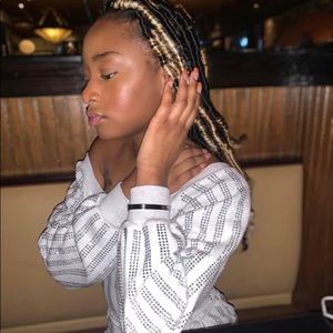 White, Glittery, Sweatshirt Dress